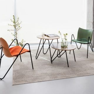 vank-peel-lounge-chair-coffee-table-arragement-green-orange-natural