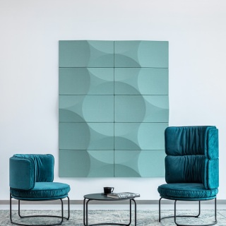 vank-wall-panels-ellipse-globe-lens-blue-arrangement-ring-chairs