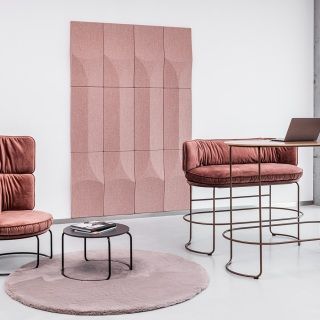 vank-wall-panels-ellipse-columns-pink-arrangement-ring-high-chair-dofa