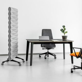 vank-arragement-krak-table-via-swivel-chair-v6-chair-wall-diamond-screen-room-divider-rpet-grey